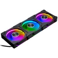 Phanteks D30-120 PWM Regular ventilateur de boîtier RGB  Noir, 120 x 120 x 30 mm, 3 pièces, connecteur de ventilateur PWM à 4 broches