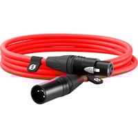 Rode Microphones Câble XLR Premium XLR3M-R rouge Rouge