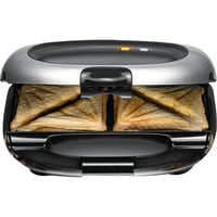 Rommelsbacher ST 1000, Machine à croque monsieur Noir/Argent