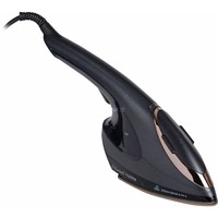 Russell Hobbs Steam Genie 2 en 1 Brosse Vapeur, Fer à vapeur Bleu foncé/Champagne
