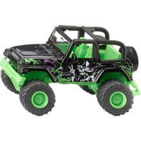 SIKU Jeep ‘Big Wheel Modèle de véhicule tout terrain Pré-assemblé, Modèle réduit de voiture Modèle de véhicule tout terrain, Pré-assemblé, Unisexe, Métal, Plastique, Noir, Vert, Pas pour les enfants de moins de 36 mois