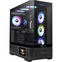 Thermaltake View 370 TG ARGB boîtier midi tower Noir | 2x USB-A | 1x USB-C | RGB | Verre Trempé