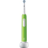 Braun Junior 8006540743027 brosse à dents électrique Enfant Brosse à dents rotative Vert, Brosse a dents electrique Enfant, Brosse à dents rotative, Soin quotidien, Sensible, Blanchiment, Vert, 2 min, Doux