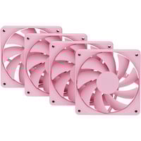 HYTE FA12 ventilateurs de boîtier rose fuchsia, 4 pièces, 120 x 120 x 25 mm, PWM, 120 x 120 x 25 mm, PWM, 4 pièces