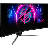 MSI MPG 346CQRFDE X24 34" Moniteur UltraWide gaming incurvé Noir, 1x DisplayPort, 2x HDMI, 1x USB-C, 2x USB-A, 240 Hz