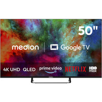 Medion LIFE MD 850701 Google TV 50" 4K Ultra HD QLED Noir