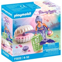 PLAYMOBIL Princess Magic Sirène avec coquille de perle, Jouets de construction 