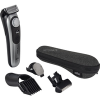 Procter & Gamble BeardTrimmer 9 BT9520 tondeuse à barbe Batterie 52 2 cm Mouillé & sec Noir, Gris Chrome/Noir, Lavable, Batterie, Noir, Gris
