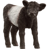 Schleich FARM WORLD Veau Galloway, Figurine 3 an(s), Noir, Blanc, Plastique