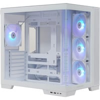 Silentware  boîtier midi tower Blanc | 2x USB-A | 1x USB-C | RGB | Verre Trempé