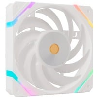 Valkyrie X12F ARGB 120 ventilateur de boîtier Blanc, 120 x 120 x 25 mm, PWM