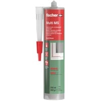 fischer Colle de construction Multi MS 290ml, Mastic Gris