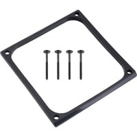 Alphacool Capot & découplage 120mm (7mm épais), Cadre de montage Noir