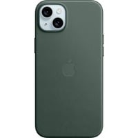 Apple Coque en tissage fin avec MagSafe pour iPhone 15 Plus, Housse/Étui smartphone Vert foncé