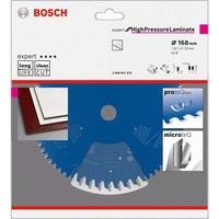 Bosch EXPERT lame de scie circulaire pour stratifié haute pression, Ø 168mm, 52 dents 