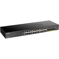 D-Link DGS-1250-28X Géré L3 Gigabit Ethernet (10/100/1000) Noir, Switch Géré, L3, Gigabit Ethernet (10/100/1000), Full duplex, Grille de montage