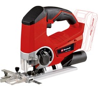 EINHELL TE-JS 18 Li - Solo scie sauteuse 1,82 kg Rouge, Noir, Rouge, Acier inoxydable, 45°, 8 cm, 1 cm, Batterie, 18 V