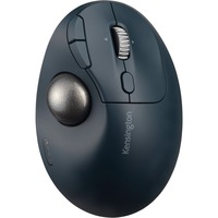 Kensington Trackball Pro Fit Ergo TB550 Noir/Bleu, Droitier, RF sans fil + Bluetooth