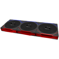 Lian Li UNI FAN TL FLEX ventilateurs de boîtier RGB  Noir, 3 pièces, 120 x 124 x 28 mm, PWM
