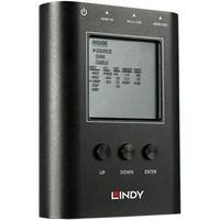 Lindy Analyseur et générateur de signal HDMI 4K60, Adaptateur Noir