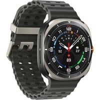 SAMSUNG Galaxy Watch Ultra 3,81 cm (1.5") AMOLED 47 mm Numérique 480 x 480 pixels Écran tactile 4G Argent Wifi GPS (satellite), Smartwatch 3,81 cm (1.5"), AMOLED, Écran tactile, 32 Go, GPS (satellite), 60,5 g