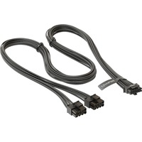 Seasonic 12VHPWR PCIe câble adaptateur Noir, 0,75 mètres