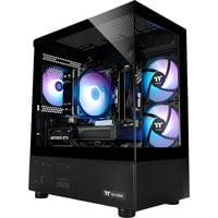 Thermaltake PC-000121-DE, PC gaming Noir/transparent