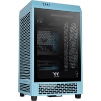Thermaltake The Tower 200 boîtier mini tower Turquoise | 2x USB-A | 1x USB-C | Window