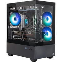 ALTERNATE Gaming-PC Window Edition • RTX 5070 • Intel® Core™ Ultra 5 245KF • 32 GB RAM, PC gaming Noir/transparent
