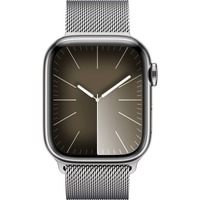 Apple Series 9, Smartwatch Argent/Argent