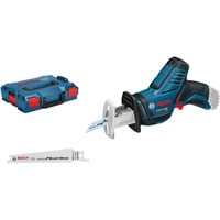 Bosch GSA 10,8 V-LI Professional Noir, Bleu, Scie sabre Bleu/Noir, 8 V-LI Professional, Noir, Bleu, 1,45 cm, 6,5 cm, 5 cm, Batterie, Lithium-Ion (Li-Ion)