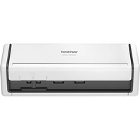 Brother ADS-1800W - Scanner sans fil, compact et portable, Scanner à feuilles Gris, compact et portable, 215,9 x 355,6 mm, 600 x 600 DPI, 1200 x 1200 DPI, 30 ppm, Scanner ADF, Blanc