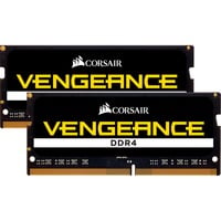 Corsair Vengeance 32 Go DDR4-2400 (2x 16 Go) mémoire PC portable Noir, CMSX32GX4M2A2400C16, SO-DIMM