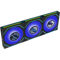Lian Li UNI FAN SL-INF LCD FLEX 120 Reverse ventilateurs de boîtier RGB  Noir, 3 pièces, 120 x 124 x 28 mm, PWM, contrôleur inclus