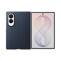 Samsung Coque Magnétique en Carbone, Housse smartphone Bleu foncé