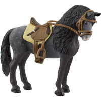 Schleich HORSE CLUB Jument pure race espagnole avec selle et bride, Figurine Marron, 5 an(s), Multicolore