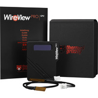 Thermal Grizzly WireView Pro GPU 1x12VHPWR 90°, inversé, Appareil de mesure Noir