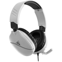 Turtle Beach Casque gaming multiplateforme Recon 70 - PS5, PS4, PC, Switch, et appareils mobiles avec prise 3,5 mm - microphone à bascule, écouteurs de 40 mm over-ear Blanc, PS4, PC, Switch, et appareils mobiles avec prise 3,5 mm - microphone à bascule, écouteurs de 40 mm, Avec fil, Gaming, 20 - 20000 Hz, 420 g, Casque, Blanc