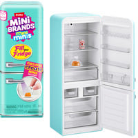 ZURU Mini Brands Fill The Fridge Ensemble de jeu de ZURU, Figurine Mini Brands Fill The Fridge Ensemble de jeu de, Cuisine, 8 an(s), LR44, Multicolore