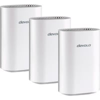 devolo Pack de 3 WiFi 7 Mesh BE9300 Tri-Bande, Routeur Blanc