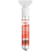 fischer GOW Enduit de réparation pour fibres grossières, 70ml, Mastic Blanc (mat)