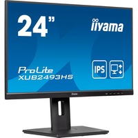 iiyama ProLite XUB2493HS-B6 écran plat de PC 60,5 cm (23.8") 1920 x 1080 pixels Full HD LED Noir Moniteur Noir (Mat), 60,5 cm (23.8"), 1920 x 1080 pixels, Full HD, LED, 0,5 ms, Noir