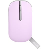 ASUS Marshmallow MD100 souris Bureau Ambidextre RF sans fil + Bluetooth Optique 1600 DPI Lilas/gris, Ambidextre, Optique, RF sans fil + Bluetooth, 1600 DPI, Violet
