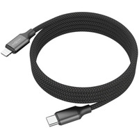 Ansmann Câble de charge magnétique USB Type-C vers Lightning Noir