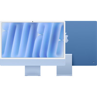 Apple iMac 59,62 cm (24") M4 2024 CTO, Systéme-MAC Bleu/Bleu clair