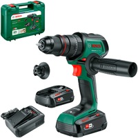 Bosch Perceuse-visseuse à percussion sans fil AdvancedImpact 18V-80 QuickSnap, Perceuse/visseuse Vert/Noir