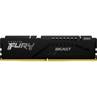 Kingston FURY FURY Beast 16 Go 6400 MT/s DDR5 CL32 DIMM Black EXPO, Mémoire vive Noir, 16 Go, 1 x 16 Go, DDR5, 288-pin DIMM, Noir