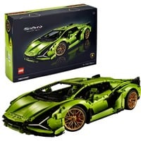 LEGO Technic - Lamborghini Sián FKP 37, Jouets de construction Vert clair, 42115