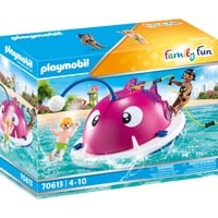 PLAYMOBIL Family Fun - Aire de jeu aquatique, Jouets de construction 70613
