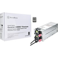 SilverStone Gemini 2400C Titanium alimentation 2400 watt 2x 12V-2x6, 4x PCIe